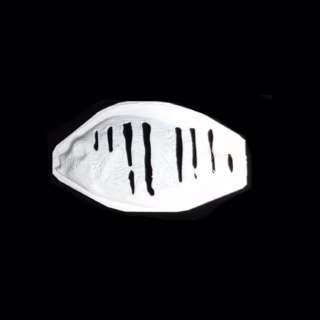 5" HD Bluegill- Wide Bluegill Pattern Stencil