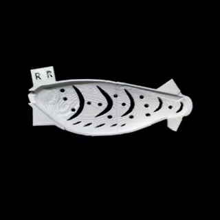 Baby Belly Shad Rayburn Red Stencil