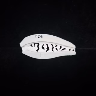 Flick Minnow 7 EG Tiger Stencil