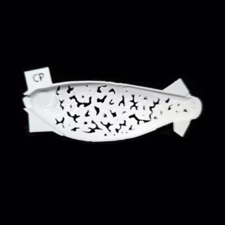 Baby Belly Shad Crappie Stencil