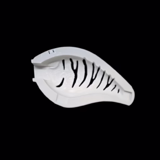 Little Pappy Fire Tiger Stencil