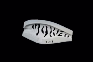 Flick Shad 7 EG Tiger Stencil