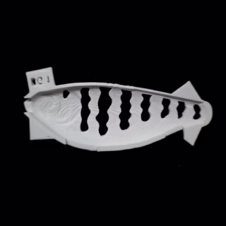 Baby Belly Shad Bluegill 1 Stencil